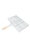 1.Kalite 40x25 Cm Kalın Paslanmaz Tel Izgara Et Izgarası Mangal Teli