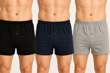 Erkek Boxer Seti 3 Adet Karışık Renk