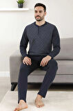 Erkek Pijama Takımı %100 Pamuk
