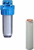 Atlas 3/4" 10 Inch Tekli Filtre Kabı ve Yıkanabilir Filtre Atlas