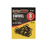 Swivel Rings Size 8/10 Pcs Hızlı Fırdöndü