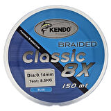 Kendo Classic 8X 150m Blue Örgü İp 0.18mm