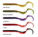 Savage Gear Rib Worm 10.5cm 5gr 10 Adet Sahte Balık Red n Black