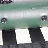 REMIXON 2.40M*128CM 0.70MM IZGARA TABAN ŞİŞME BOT (ARMY GREEN) Standart-Standart