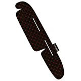 Tofaş Şahin Doğan Kartal Kırmızı Nakışlı Kapitone Yüksek Torpido Örtüsü – Ön Göğüs Torpido Kaplama & Koruma Kılıfı