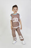 Erkek Çocuk Cool Baskılı  Alt Üst Basic Takım 2-5 Yaş