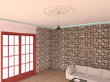 Motifpiyer Lamba Tavan Göbeği Dc-74-s-85x85-sekizgen