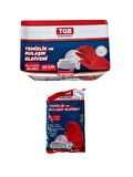 TGB Bulaşık Temizlik Ev İş Eldiveni - Kırmızı - No: 9 / Large - 1 Çift Paket