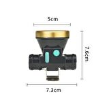 Şarjli Baret Lambasi Osl Led Watton WT-065