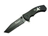 Boker B016 Air Force Kamp Çakı 21 cm - Otomatik, Uçaklı Sap