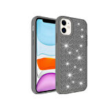 İPHONE 11 SNOW SİLİKON KAPAK SİYAH