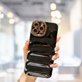 İPHONE 13 PRO MAX RENKLİ SİLİKON  PILLOW CASE SİYAH