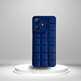 İnfinix Hot 30İ Uyumlu Tlp Silikon Madlen Case LACİVERT