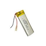 601752 3.7V 500 MAh Li-Polymer Pil Devreli/1.5A
