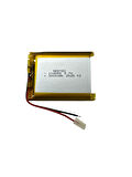 104050 3.7V 3000mAh Li-Polymer Pil Devreli/1.5A