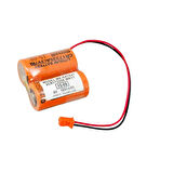 MR-BAT6V1SET 6V Liyum Pil Turuncu Soketli Kasalı