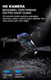 E99 PRO Drone Kameralı Çift Bataryalı