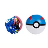 ThreeMB Toys Pokemon Orijinal Lisanslı Elf Topu Ash Greninja - Kutusuz