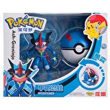 ThreeMB Toys  Pokemon Orijinal Lisanslı Elf Topu Ash-Greninja