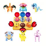 ThreeMB Toys Pokemon Orijinal Lisanslı Elf Topu 6'lı Kutulu Set - 1