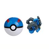 ThreeMB Toys Pokemon Orijinal Lisanslı Elf Topu Lucario - Kutusuz