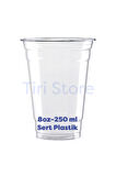 Tiri Store Sert Plastik Bardak 8 oz 250 ml 50 adet