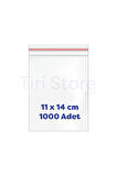 Tiri Store 11x14 Kilitli Poşet 1000 Adet