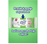 Solo Tüm Yüzeyler Islak Temizleme Havlusu Xl 10'lu 800 Yaprak