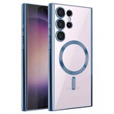 Samsung Galaxy S Ultra Kılıf Kross Magneticsafe Kapak - Sierra Blue