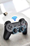 Game Stick 2000 Oyunlu 2.4G Kablosuz Çift Kol Yüksek Hassasiyetli Wireless