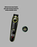 5 Başlıklı Şarjlı Tıraş Makinesi – Saç, Sakal, Burun ve Vücut İçin Çok Fonksiyonlu Bakım Seti