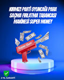 Dolar Boyutunda Kâğıt Atışı Yapan Pil ile Çalışan Oyuncak Tabanca