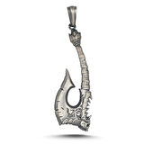 Viking İskandinav Savaşcı Baltası Üç Boyutlu 925 Ayar Gümüş Kolye Ucu