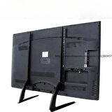 32-75" Evrensel Masaüstü TV Lcd Led Standı Sabit Ekran Yükseklik Ayarlanabilir Şık Dayanıklı Tasarım