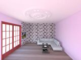 Motifpiyer Motifli Tavan Göbegi Led Spotlu Tmg -54-Cap 160Cm