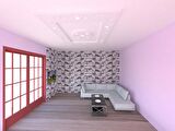 Motifpiyer Motifli Tavan Göbegi Led Spotlu Tmg -54-D-150Cmx200Cm