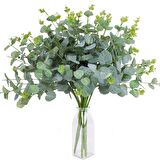 YAPAY ÇİÇEK OKALİPTUS - 16 DALLI 50 CM DEKORASYON BİTKİSİ