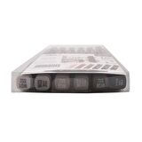 Tinge Twin Çift Taraflı Marker Kalemi 6lı Set Warm Grey
