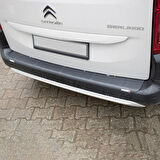 Citroen Berlingo Arka Tampon Eşiği Koruma 2019- Yılı ve Sonrası mat cappafe plastik B3 4 A.T.E.