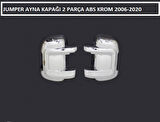 JUMPER AYNA KAPAĞI 2 PARÇA ABS KROM 2006 2007 2008 2009 2010 2011 2012 2013 2014 2015 2016 2017 2018