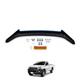 4mm 1.kalite Isuzu D-Max 2012 SONRASI Ön Kaput Koruyucu Rüzgarlığı CAPPAFE 30380112 4 * A3 34