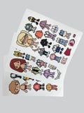 Toca Boca Ece ve Arkadaşları 3’lü Giydirme Sticker Seti