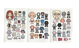 Toca Boca Ece ve Arkadaşları 3’lü Giydirme Sticker Seti
