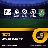 Tod 1 Aylık Spor Extra+ Paketi - (Web + Cep + Tablet + Smart Tv)