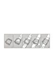 Polyester Çember Tokası Bukle Toka 16mm 1000 Adet