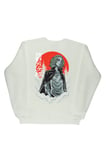 Lenithra Tokyo Revengers Mikey Anime Sırt Baskılı Unisex Oversize Sweatshirt Beyaz / XL