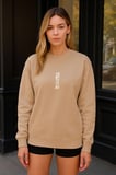 Lenithra Tokyo Revengers Mikey Anime Sırt Baskılı Unisex Oversize Sweatshirt Bej / XL