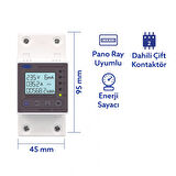 Tomzn Kaçak Akım Koruma Rölesi Ve Yüksek Voltaj Ve Akım Koruyucu Röle 80A Devrimsel Yenilik