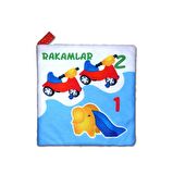 Tox Rakamlar Kumaş Sessiz Kitap T051 - Bez Kitap , Eğitici Oyuncak , Yumuşak ve Hışırtılı