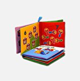 Tox Rakamlar Kumaş Sessiz Kitap T051 - Bez Kitap , Eğitici Oyuncak , Yumuşak ve Hışırtılı